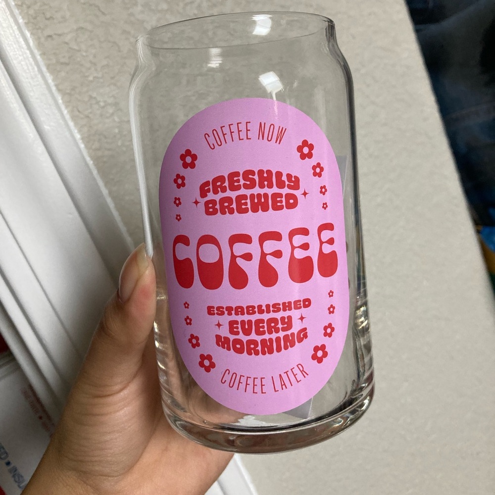 Coffee glass cup